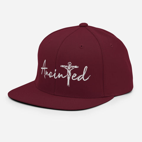 Maroon Snapback Hat - Anointed Tees