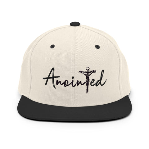 Natural Snapback Hat - Anointed Tees