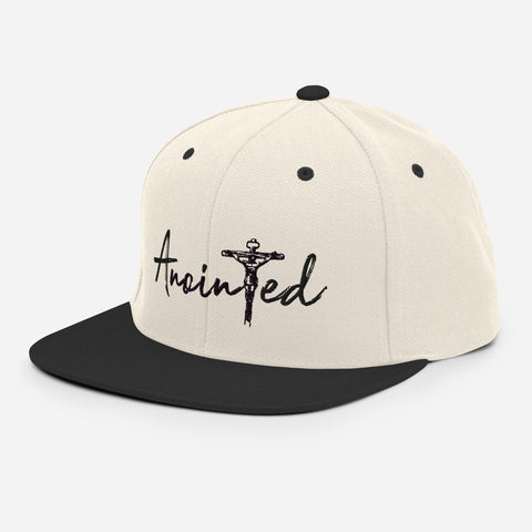 Natural Snapback Hat - Anointed Tees