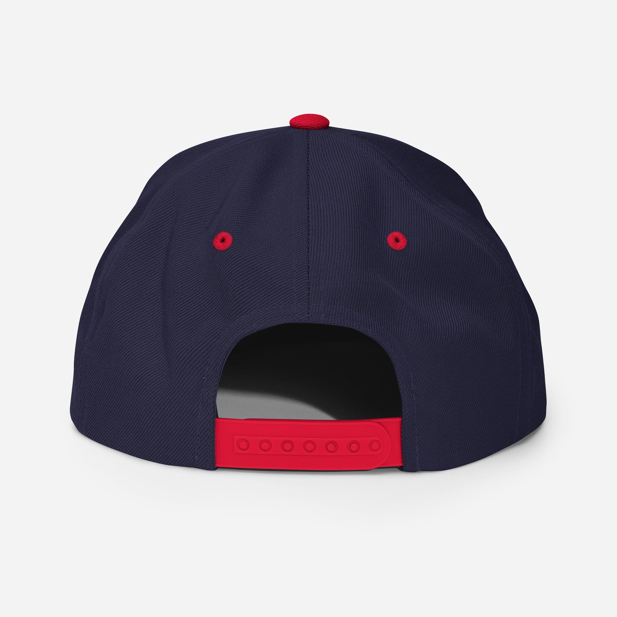 Navy/Red Snapback Hat - Anointed Tees