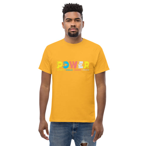 POWER (Color) Unisex classic tee