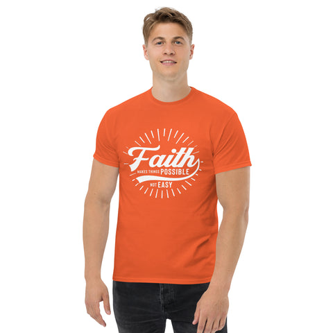 FAITH (Black & White) Unisex classic tee