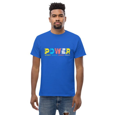 POWER (Color) Unisex classic tee