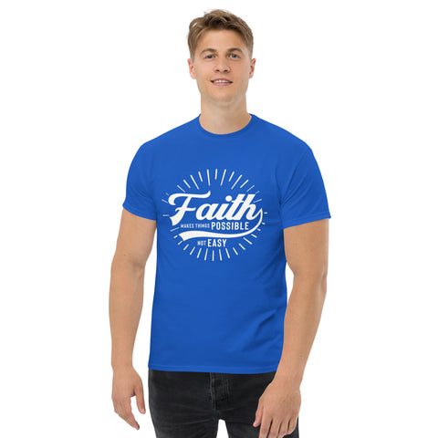 FAITH (Black & White) Unisex classic tee