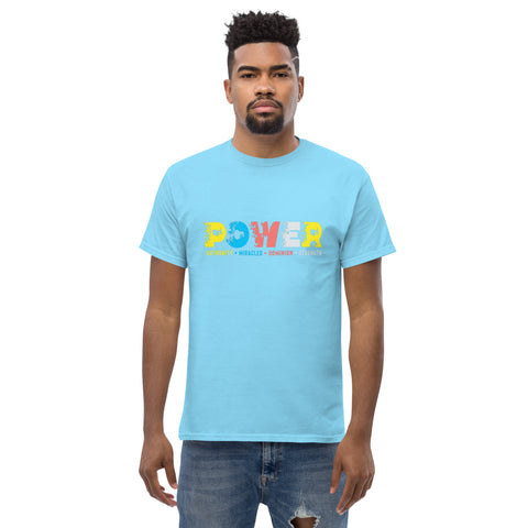 POWER (Color) Unisex classic tee