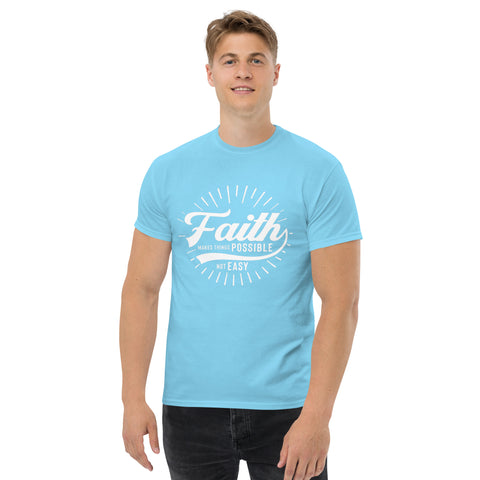 FAITH (Black & White) Unisex classic tee