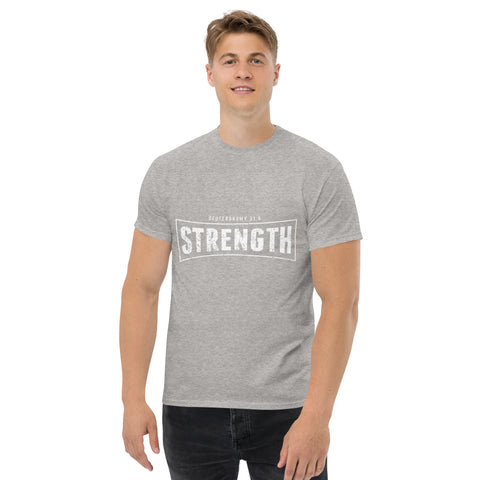 STRENGTH (Black & White) Unisex classic tee