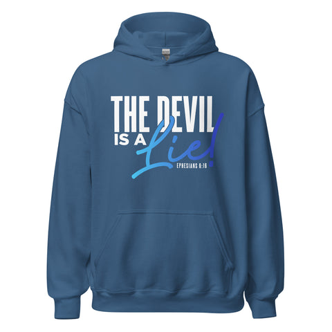 Unisex Hoodie - The Devil is a lie! - Anointed Tees