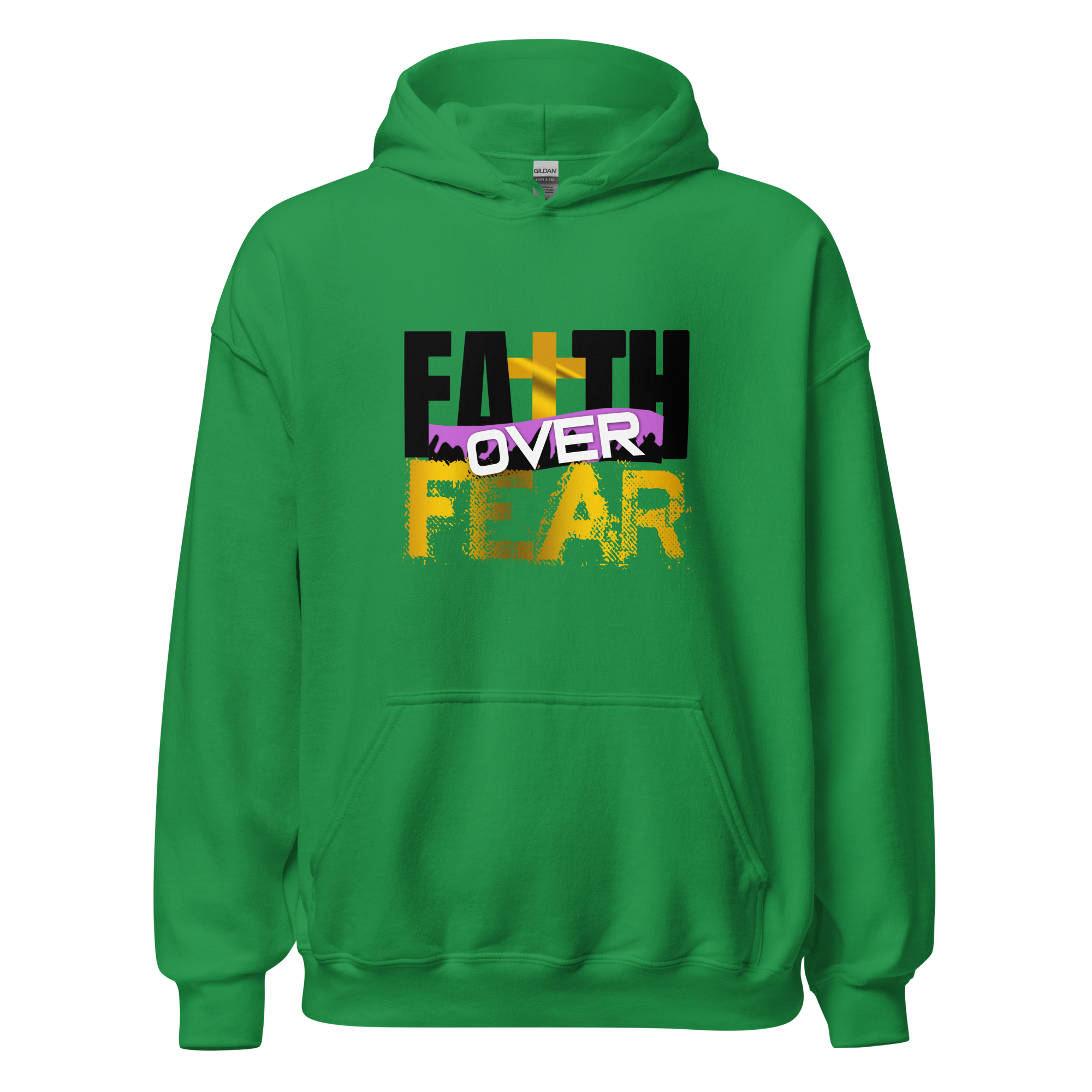 Unisex Hoodie - Faith Over Fear - Anointed Tees