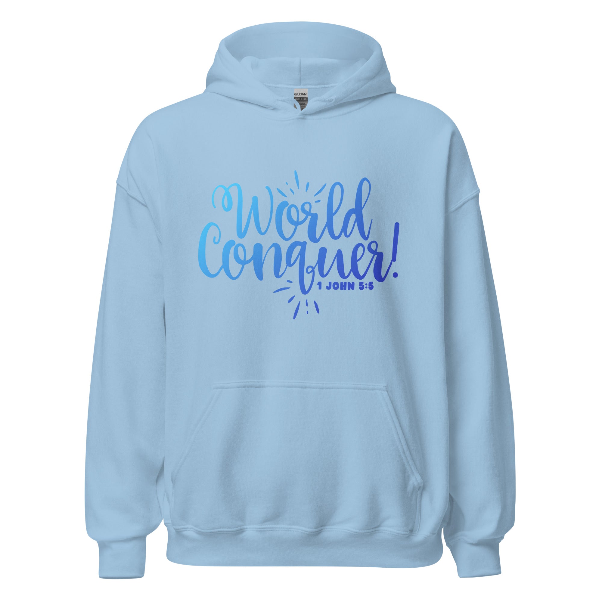 Unisex Hoodie - World Conquer - Anointed Tees