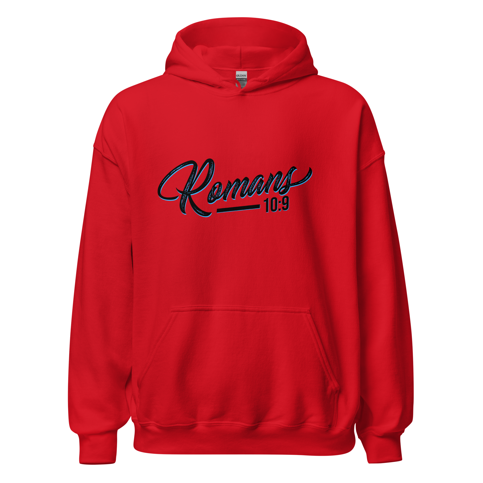 Unisex Hoodie - Romans 10:9 - Anointed Tees