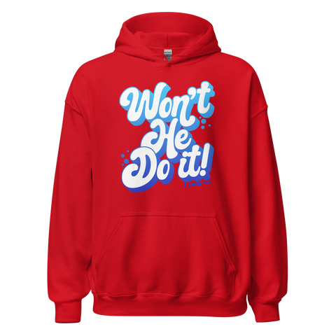 Unisex Hoodie - Won't He do it! - Anointed Tees