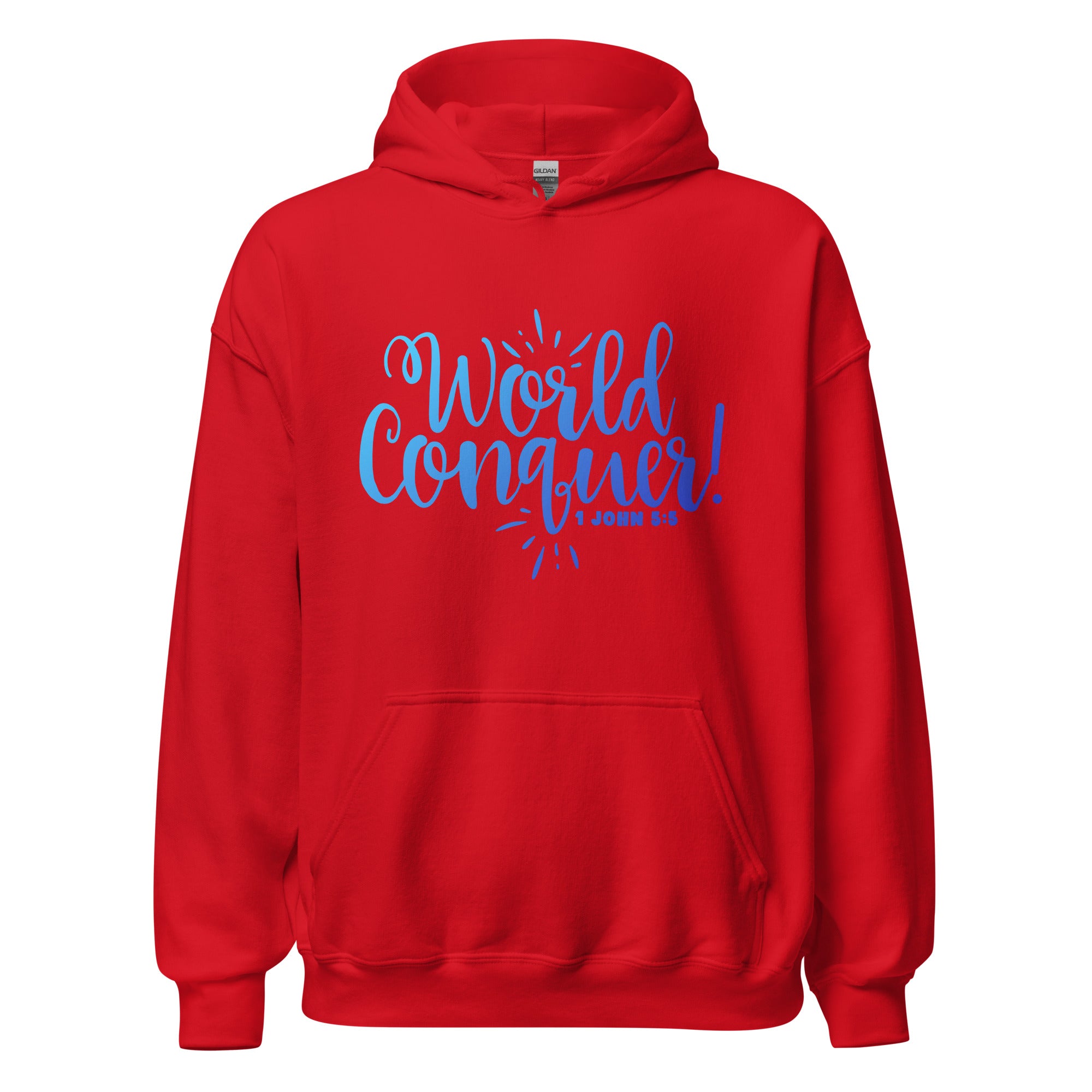 Unisex Hoodie - World Conquer - Anointed Tees