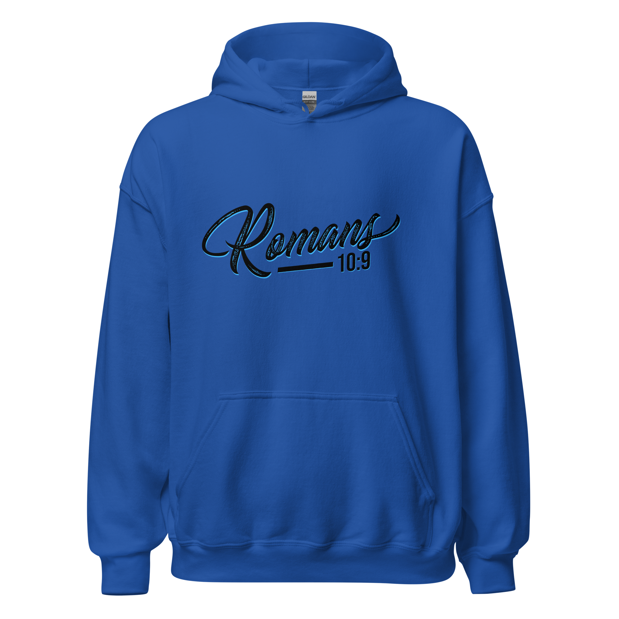 Unisex Hoodie - Romans 10:9 - Anointed Tees