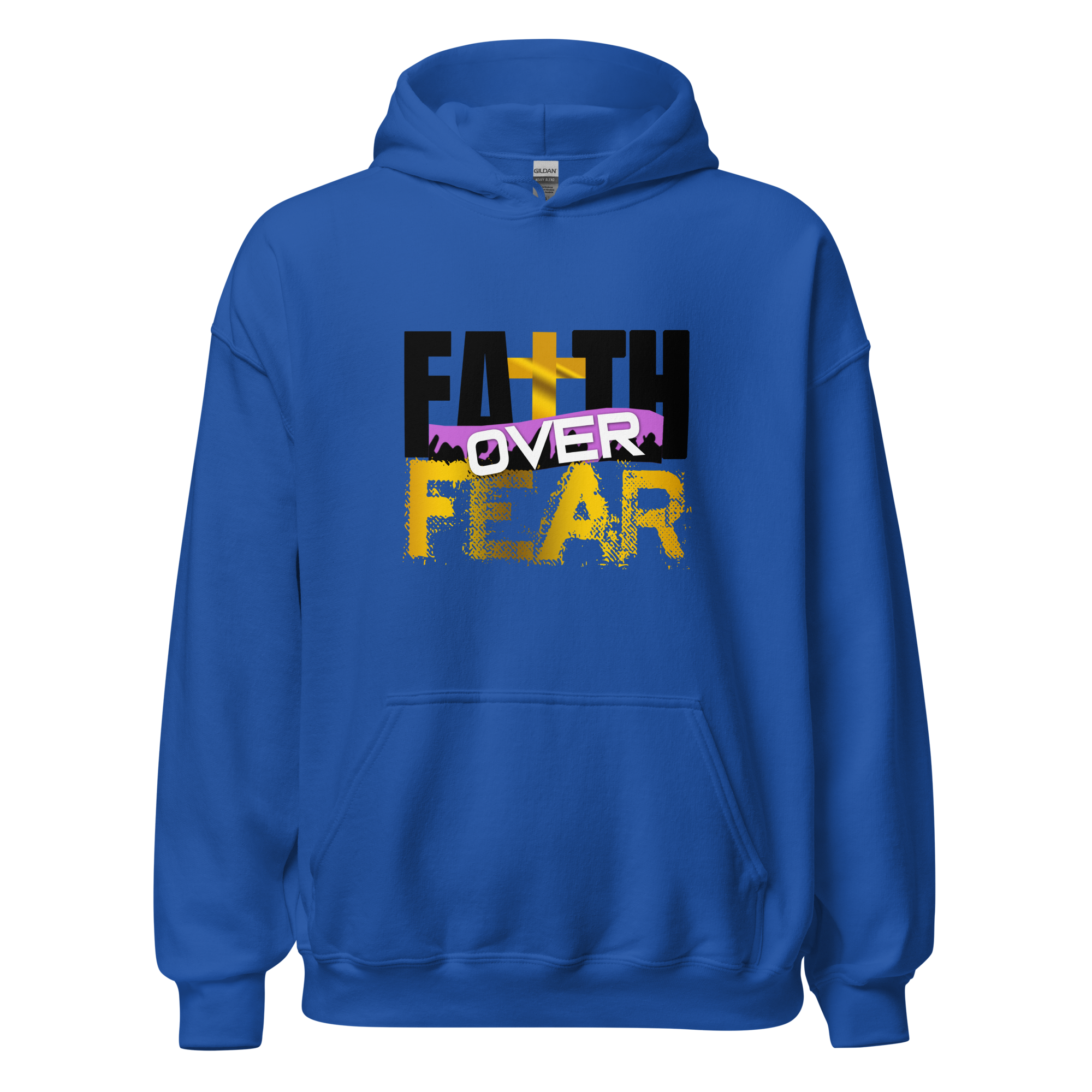 Unisex Hoodie - Faith Over Fear - Anointed Tees