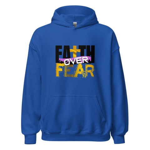 Unisex Hoodie - Faith Over Fear - Anointed Tees