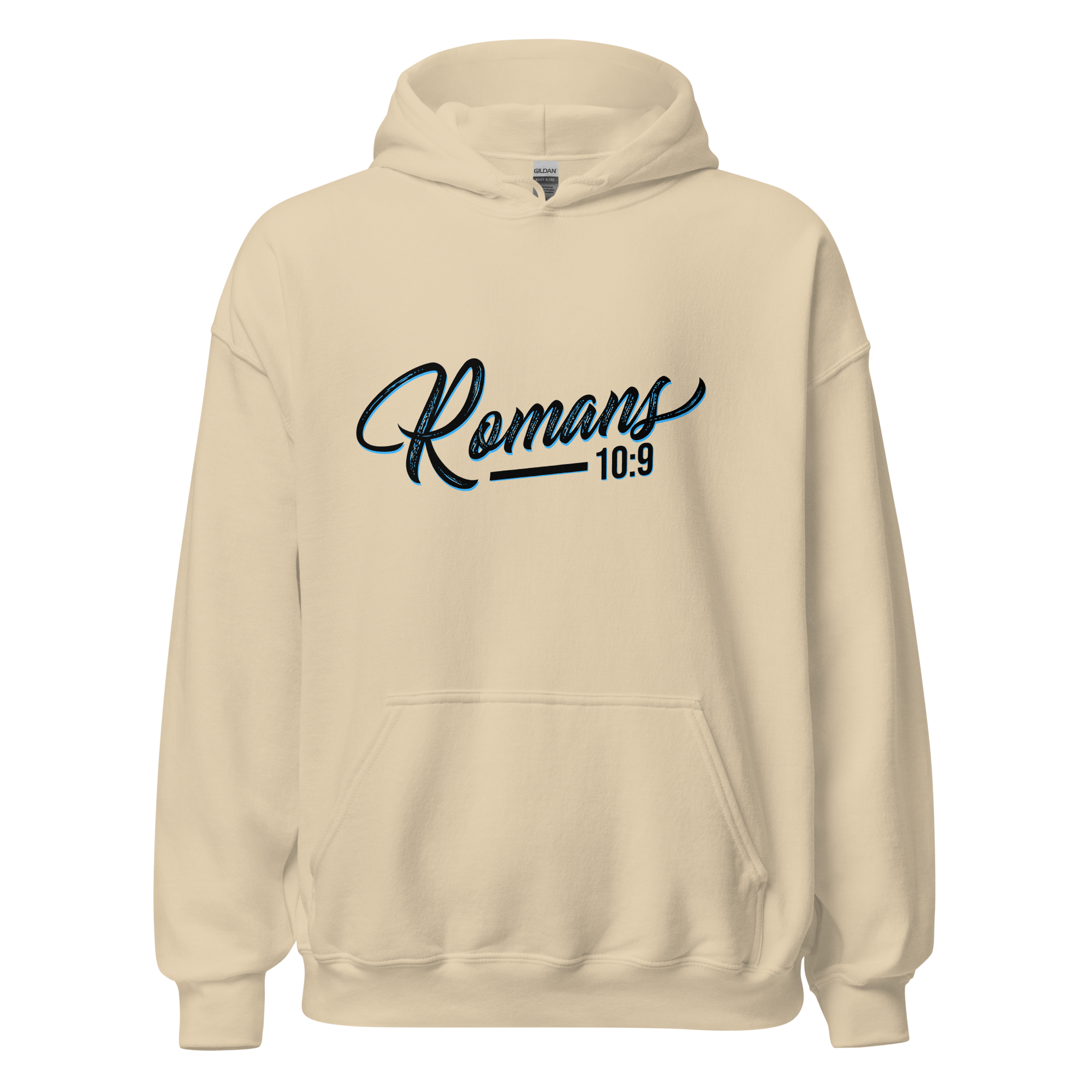 Unisex Hoodie - Romans 10:9 - Anointed Tees