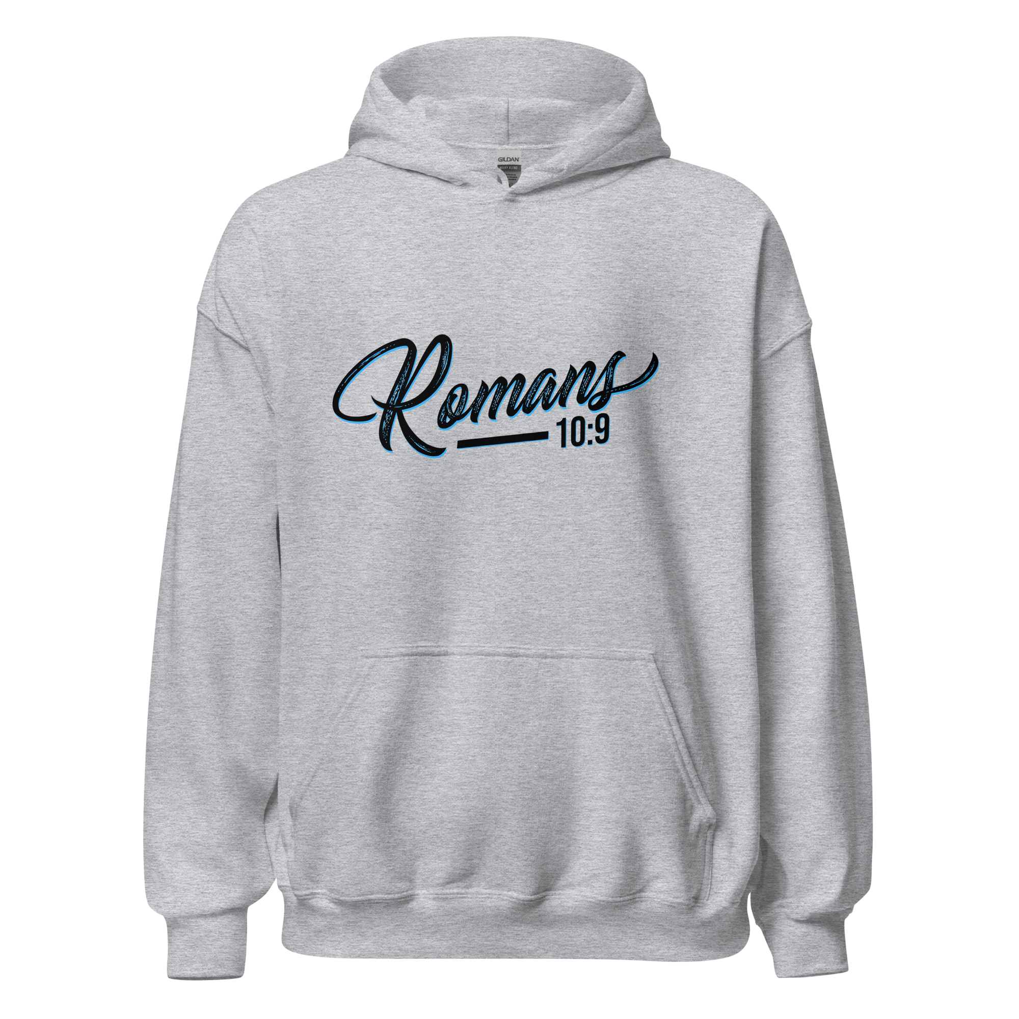 Unisex Hoodie - Romans 10:9 - Anointed Tees