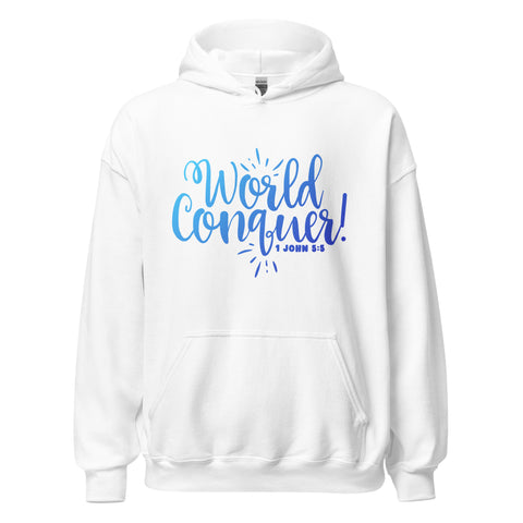 Unisex Hoodie - World Conquer - Anointed Tees