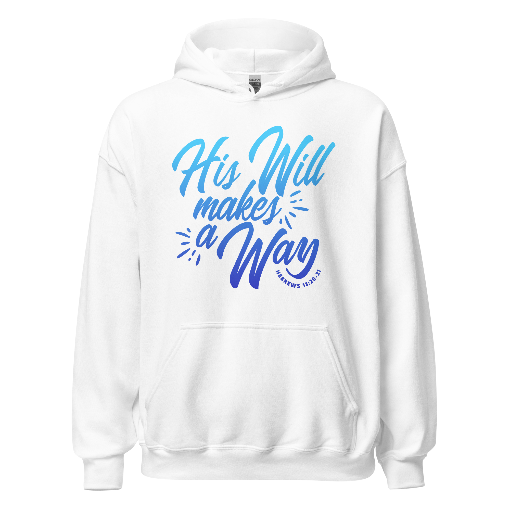 Unisex Hoodie - His Will Makes a Way - Anointed Tees