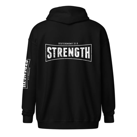 STRENGTH (unisex) Zip Hoodie