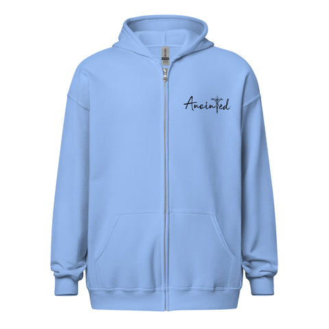 Unisex heavy blend zip hoodie - Anointed Tees