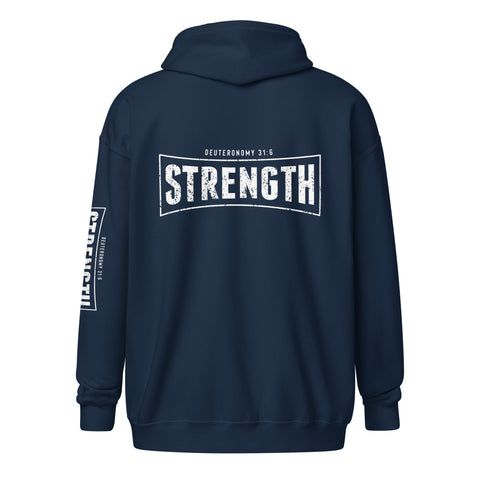 STRENGTH (unisex) Zip Hoodie