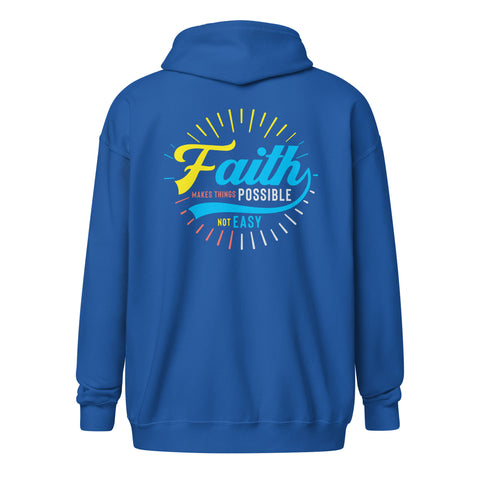 FAITH Color Zip Hoodie