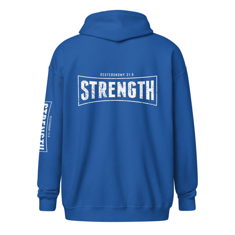 STRENGTH (unisex) Zip Hoodie