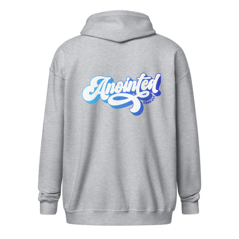 Unisex heavy blend zip hoodie - Anointed Tees