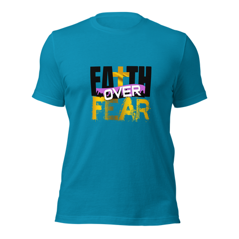 Unisex T-shirt - Faith over Fear - Anointed Tees