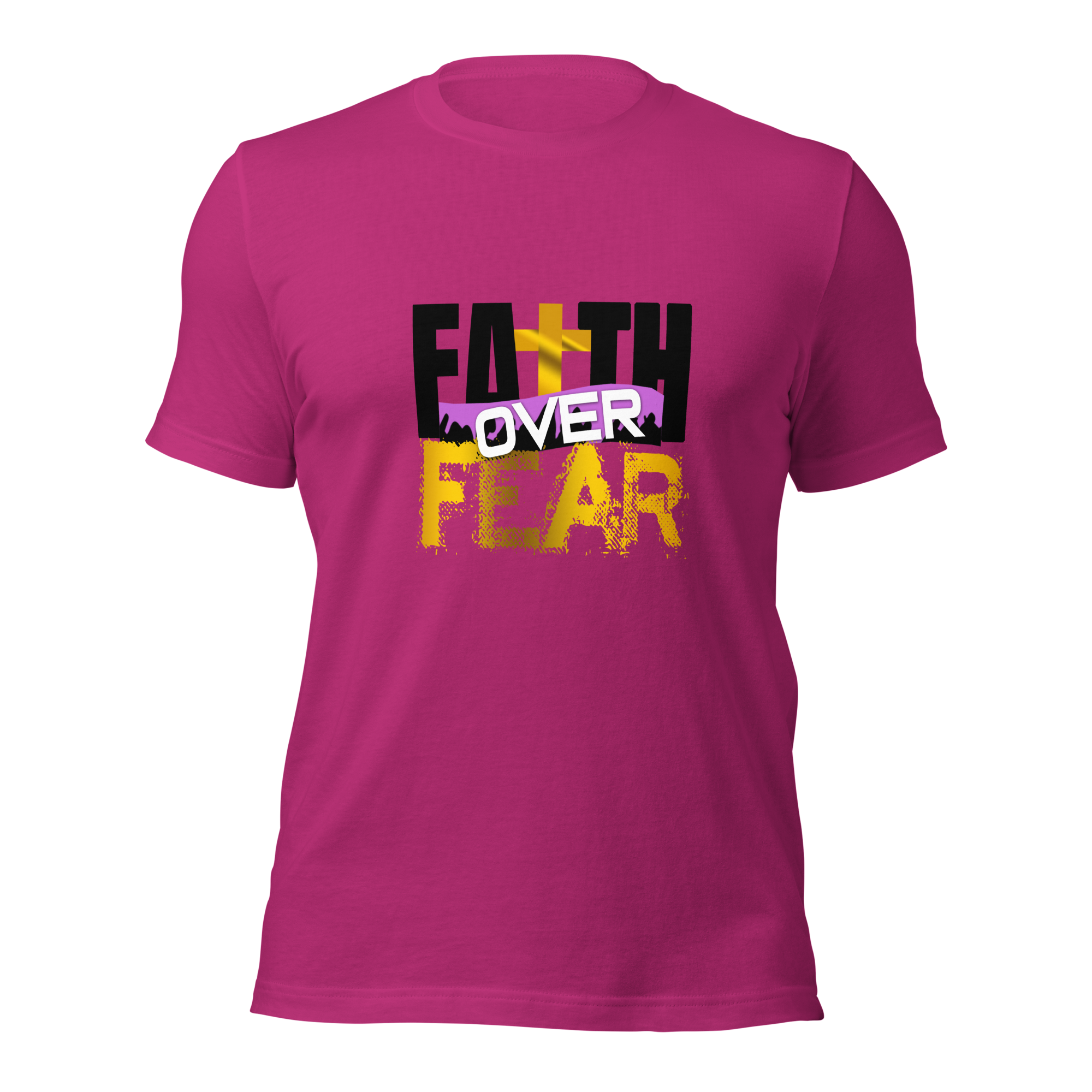 Unisex T-shirt - Faith over Fear - Anointed Tees