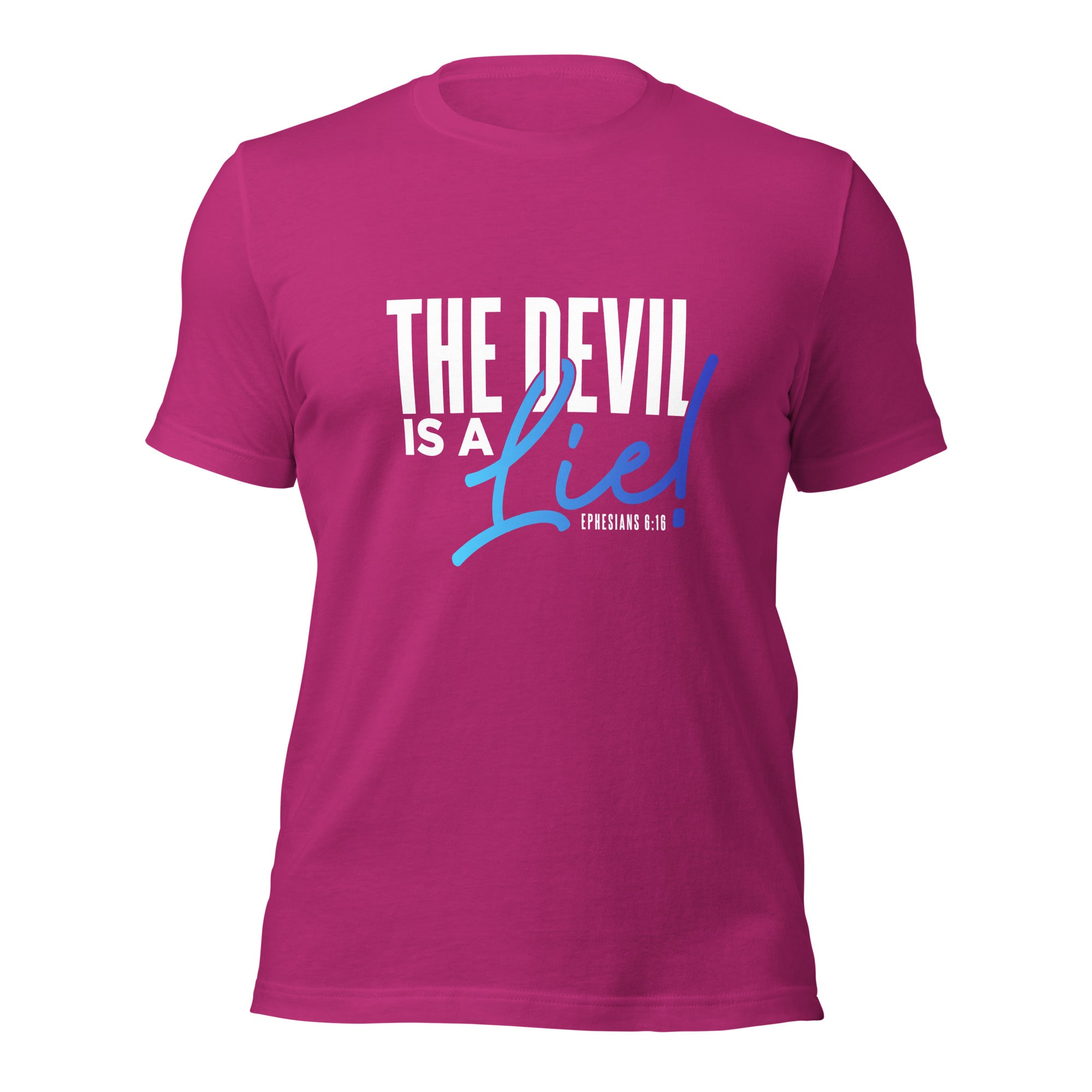 Unisex t-shirt - The Devil is a lie! - Anointed Tees