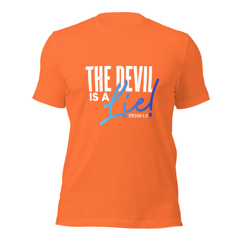 Unisex t-shirt - The Devil is a lie! - Anointed Tees