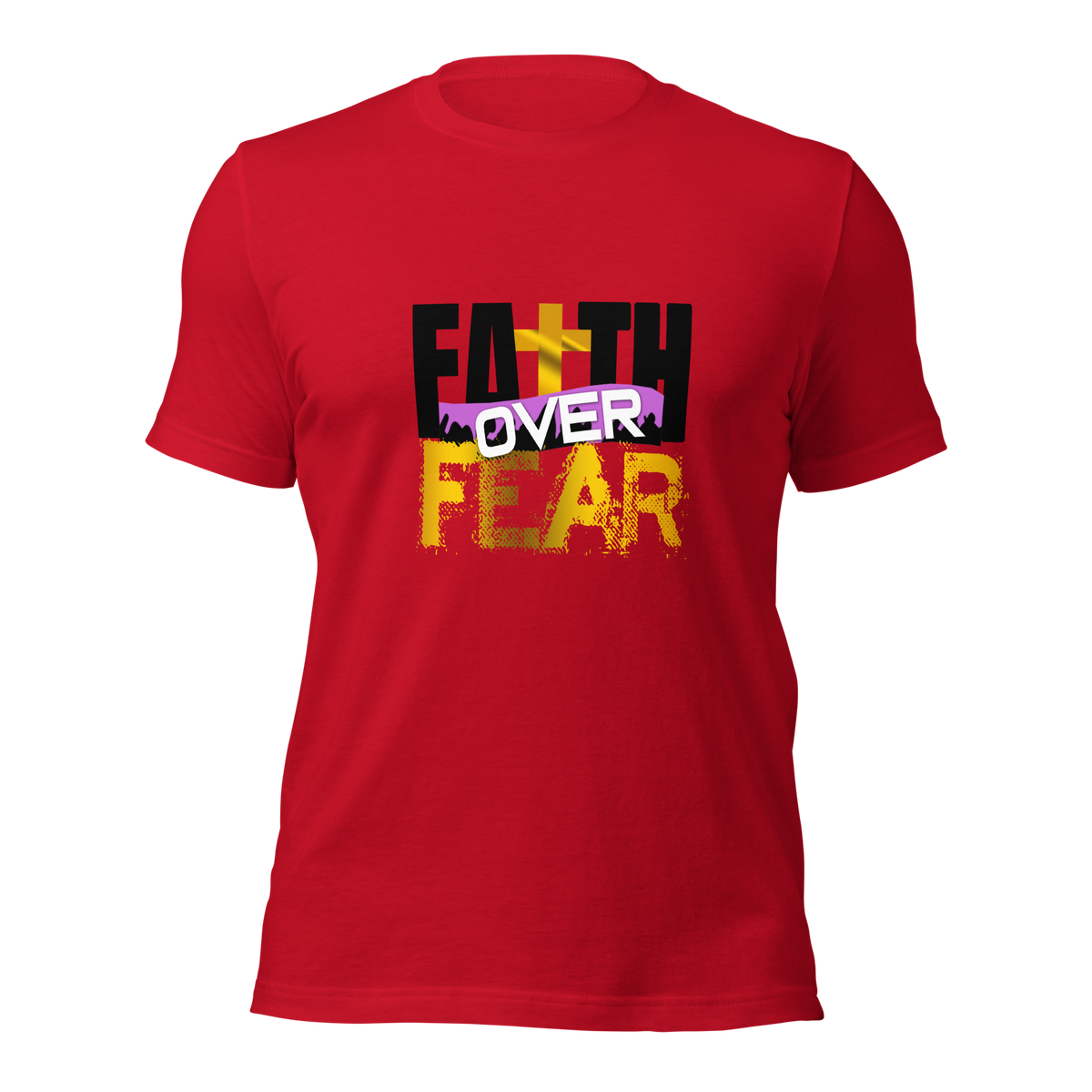 Unisex T-shirt - Faith over Fear - Anointed Tees