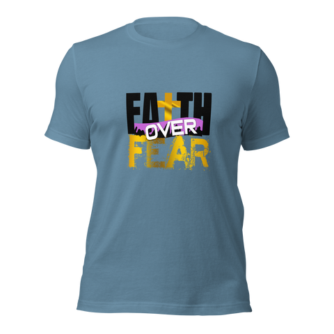 Unisex T-shirt - Faith over Fear - Anointed Tees