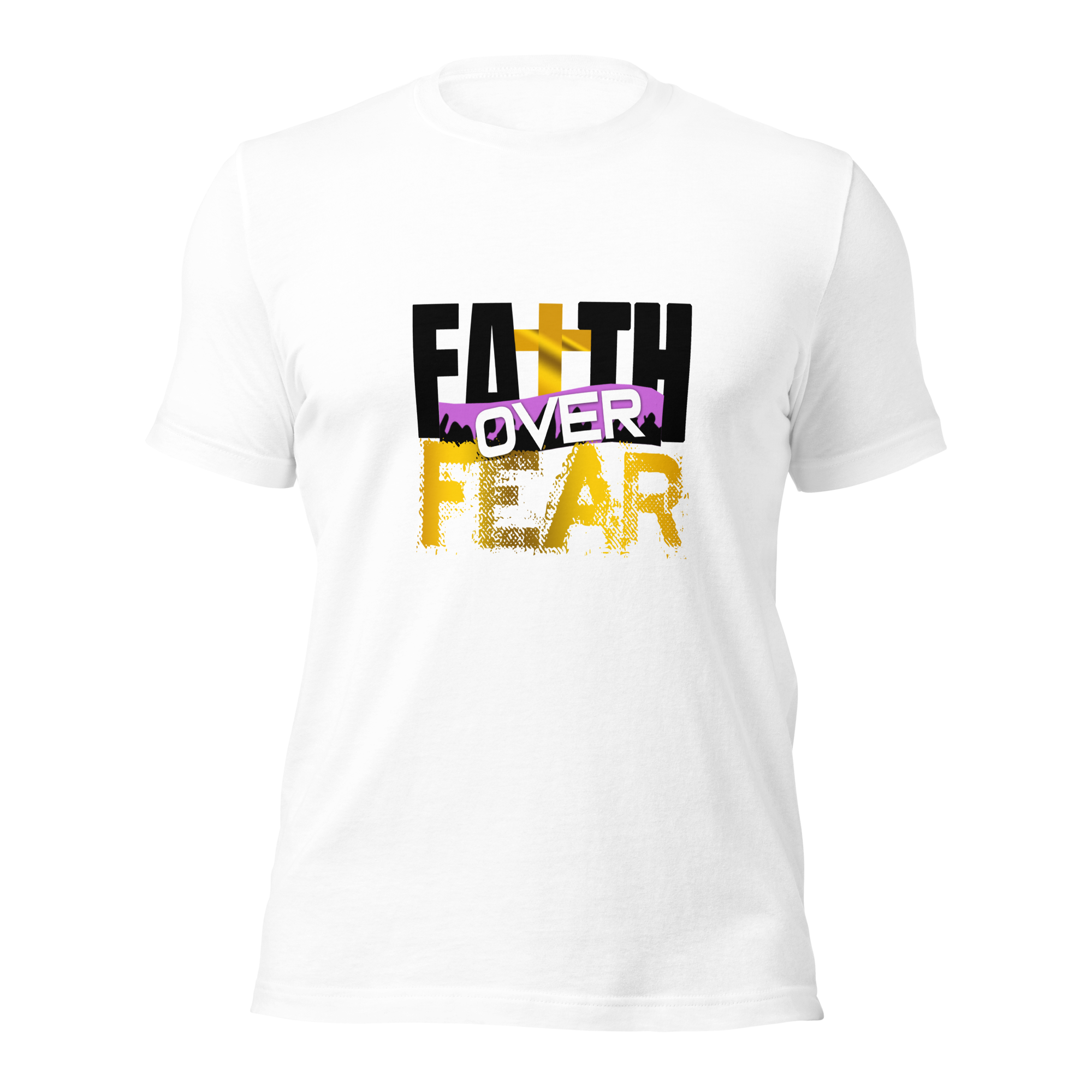 Unisex T-shirt - Faith over Fear - Anointed Tees