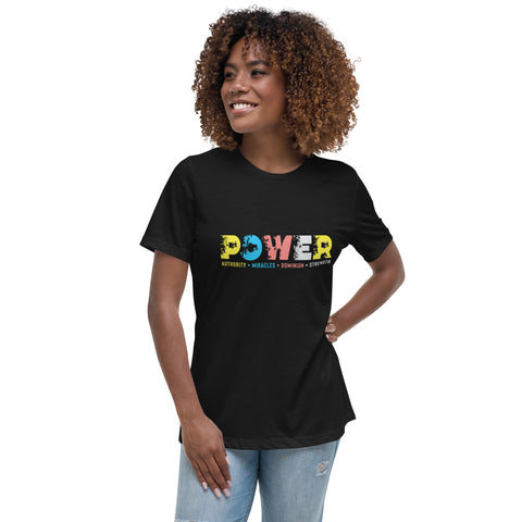 POWER (color) Women's Relaxed T-Shirt