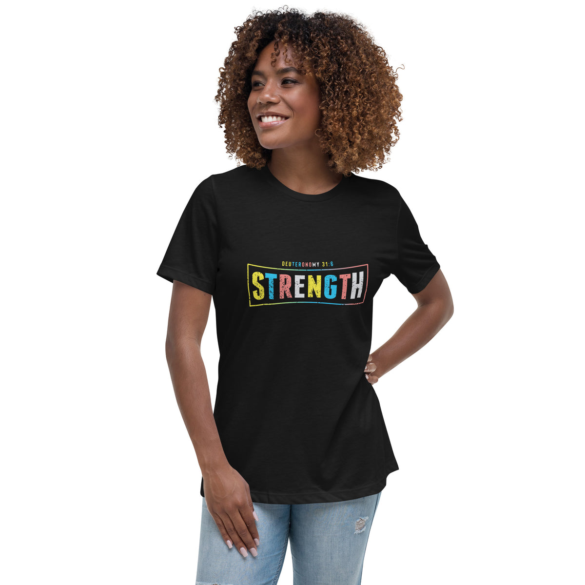 STRENGTH (color) Women's Relaxed T-Shirt