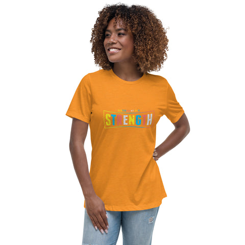 STRENGTH (color) Women's Relaxed T-Shirt