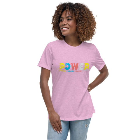 POWER (color) Women's Relaxed T-Shirt