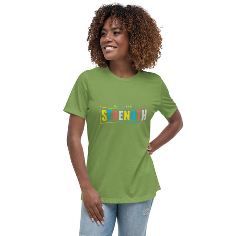 STRENGTH (color) Women's Relaxed T-Shirt