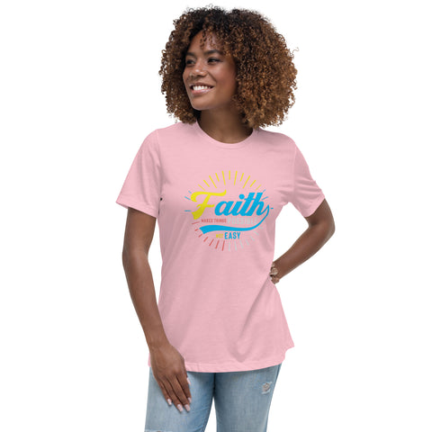 FAITH (Color) Women's Relaxed T-Shirt